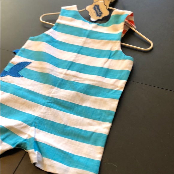 Mud Pie Baby-Boys Shark Shortall. NWT - Picture 10 of 11